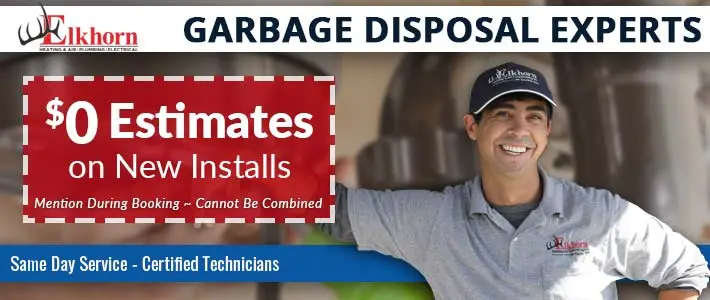denver garbage disposal Elkhorn Heating & Air, Plumbing, Electrical