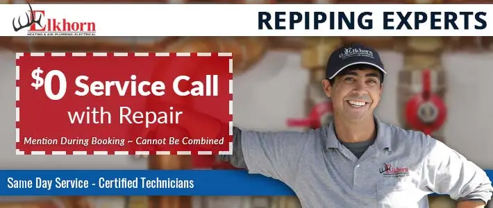 denver Repiping Elkhorn Heating & Air, Plumbing, Electrical